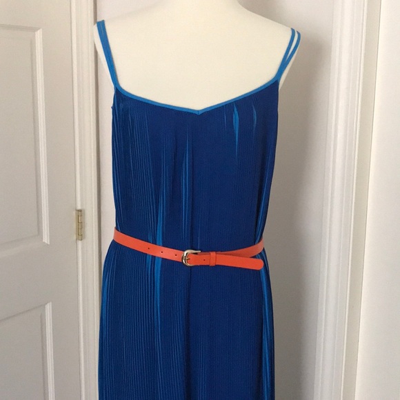 Karen Millen Dresses Karen Millen Long Deep Blue Dress Highlow